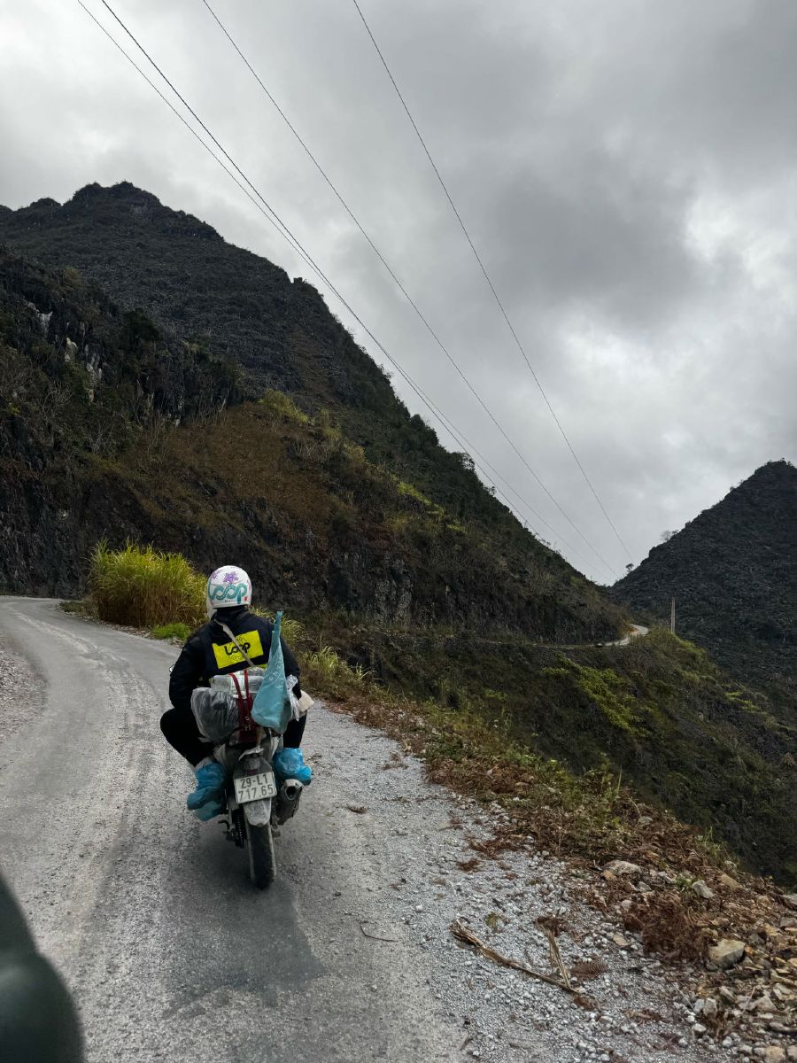 The guest on Ha Giang Loop